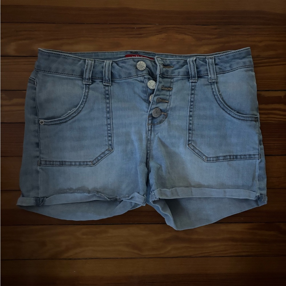 Iconic Denin Guess 3 button Blue Women's Shorts